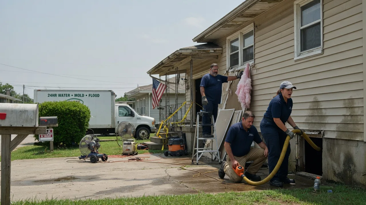 Water Damage Repair in Eola, IL near me